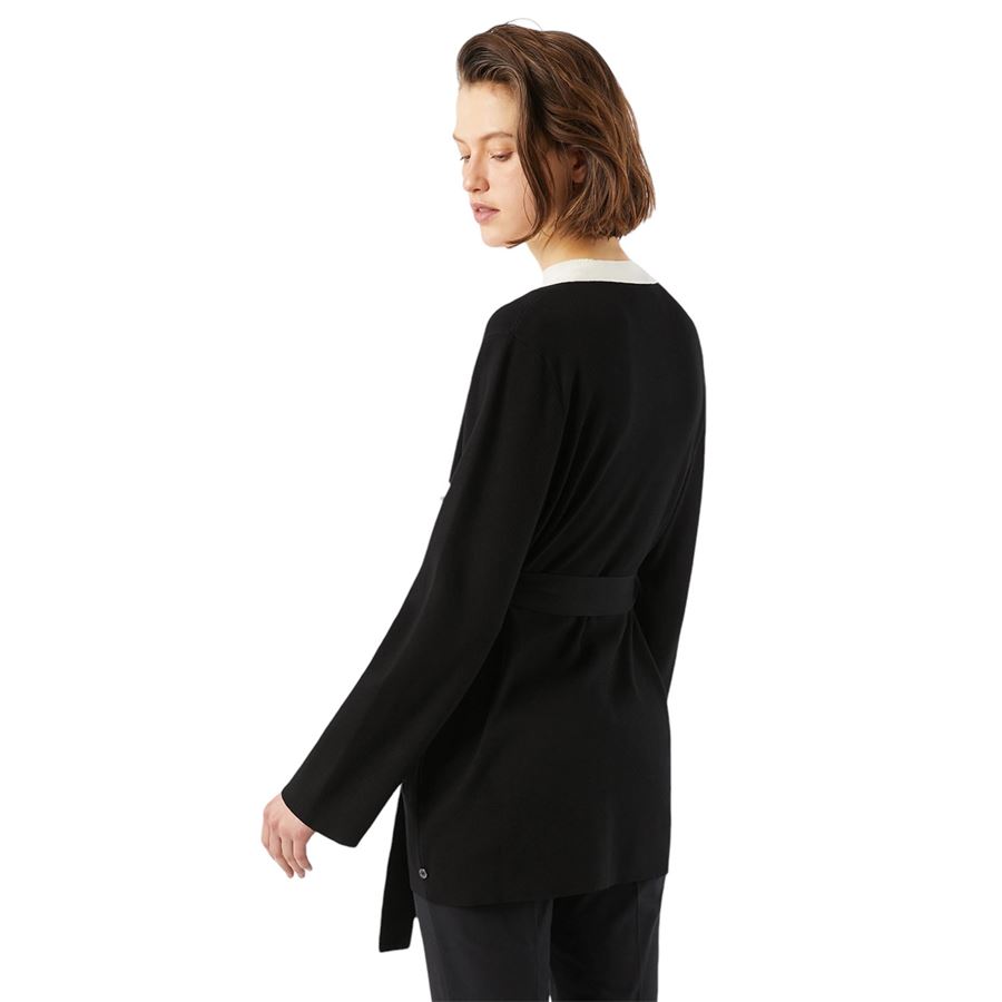 Rovigo Cardigan con bordi a contrasto Penny Black | 2421346113200007